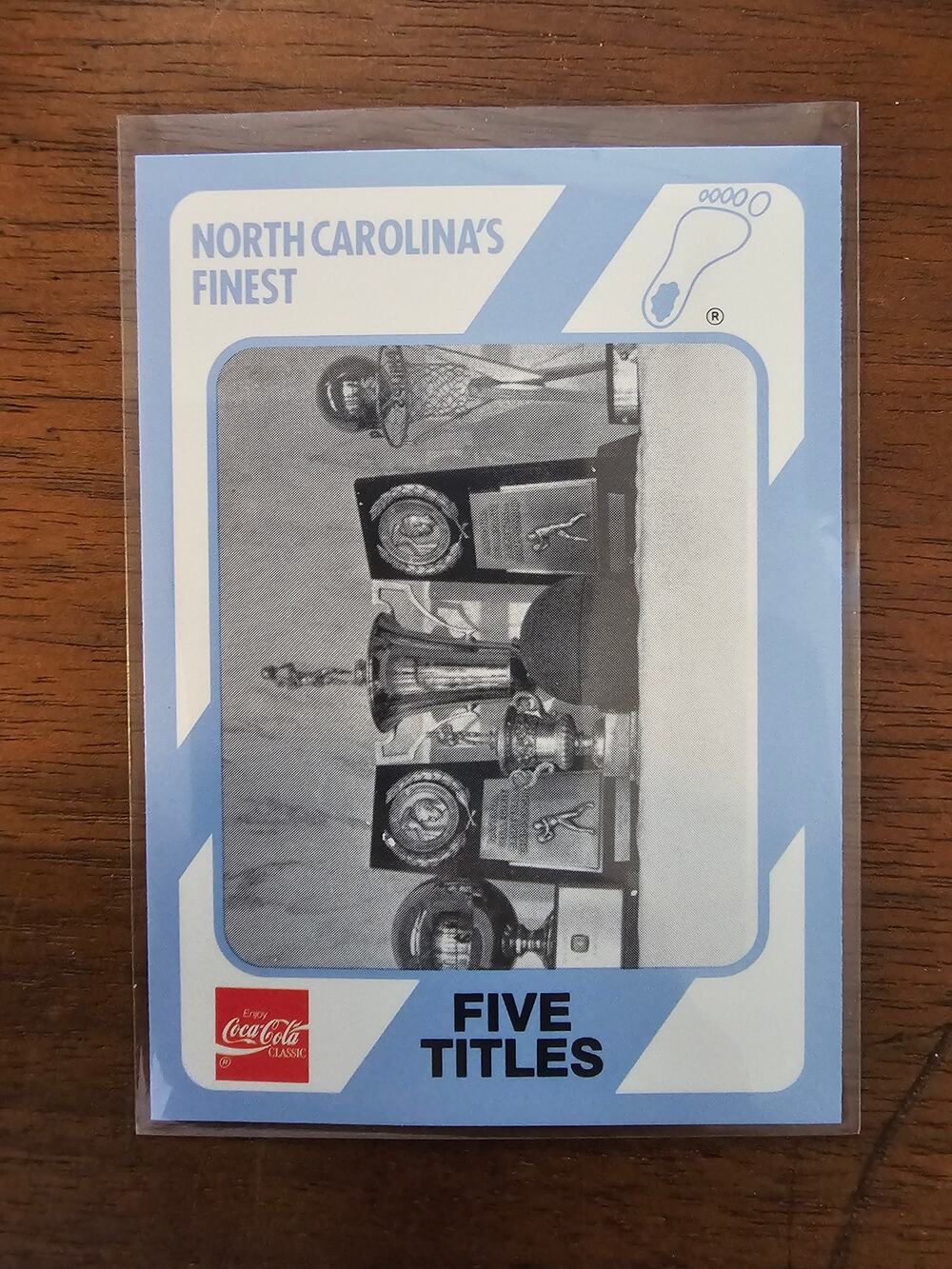 Five Titles 1989 Collegiate Collection #95  -North Carolina's Finest 1st Edition